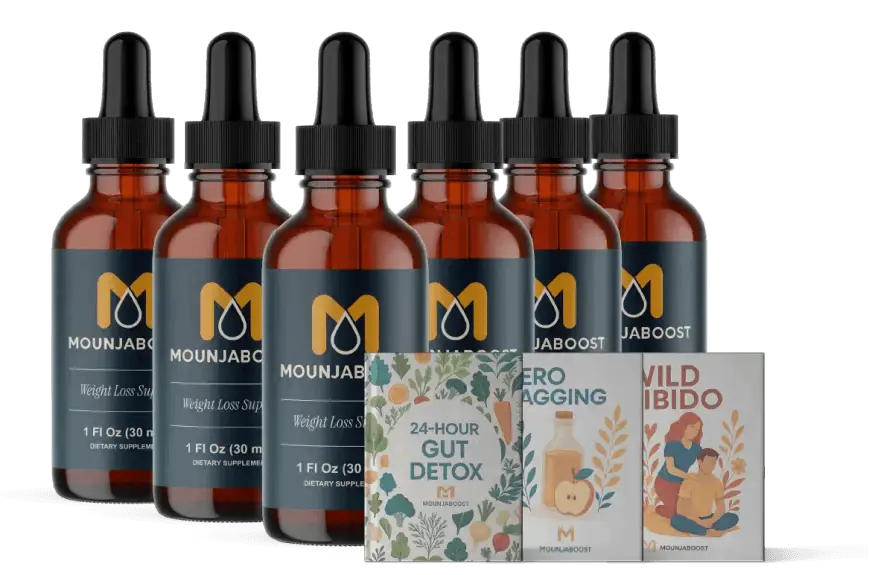 OptiPlax Official Website MounjaBoost 6-bottle pack